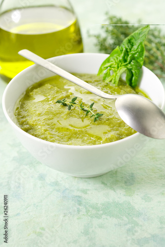 spinach soup-zuppa di spinaci