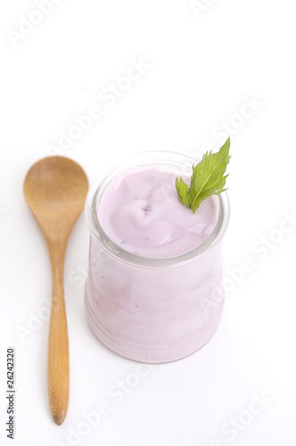 blueberry yoghurt