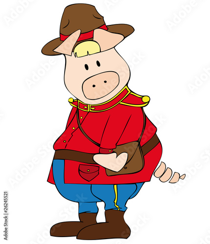 Canadian Ranger Pig.