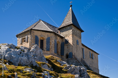 German Church at Mt. Dobratsch