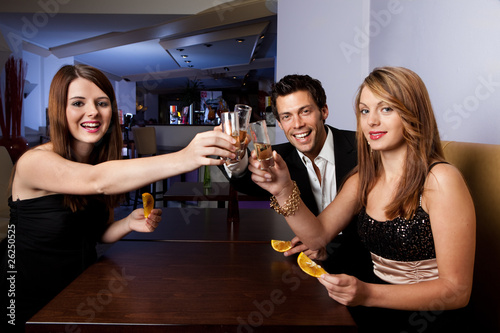 Group of friends together