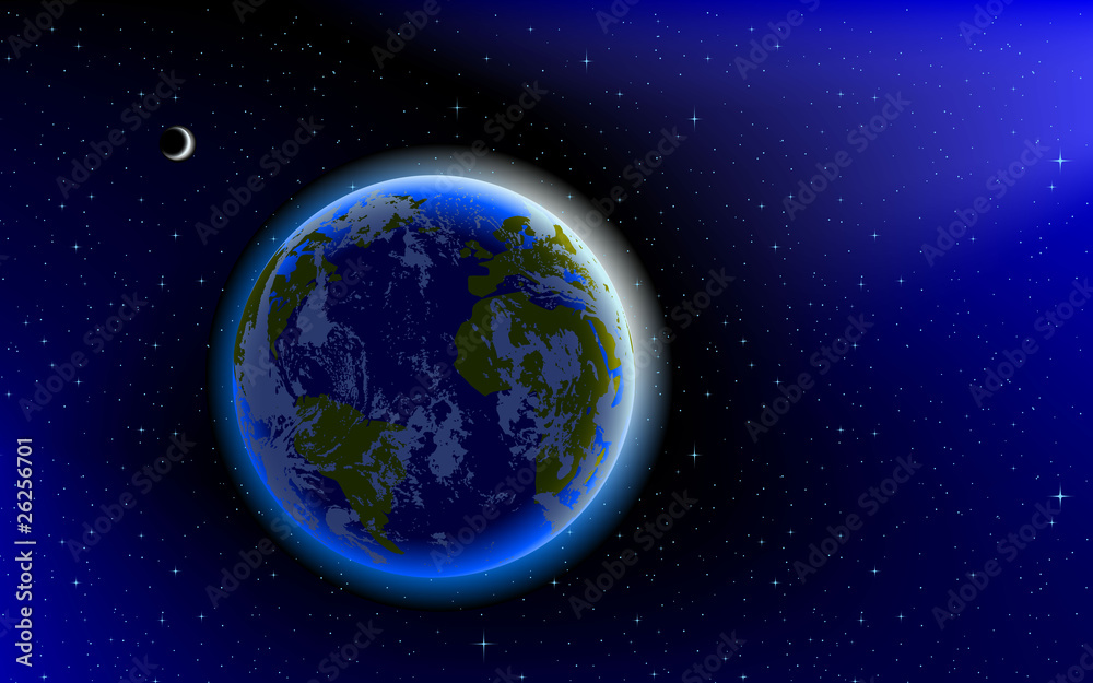Fototapeta premium Blue Marble, planet Earth