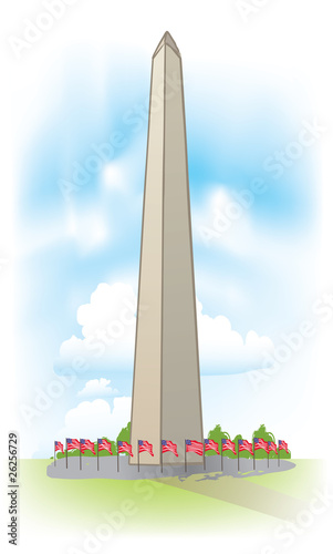 vector Washington Monument
