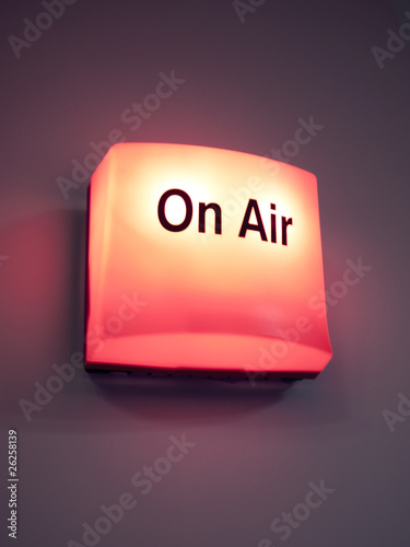 on air sign