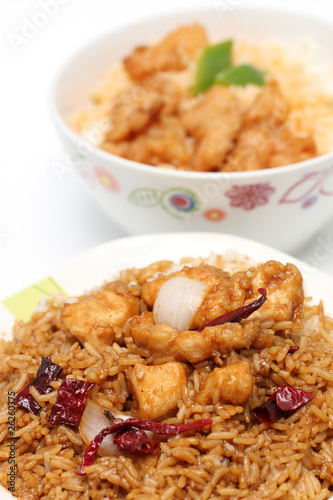 Kung Pao Chicken Rice
