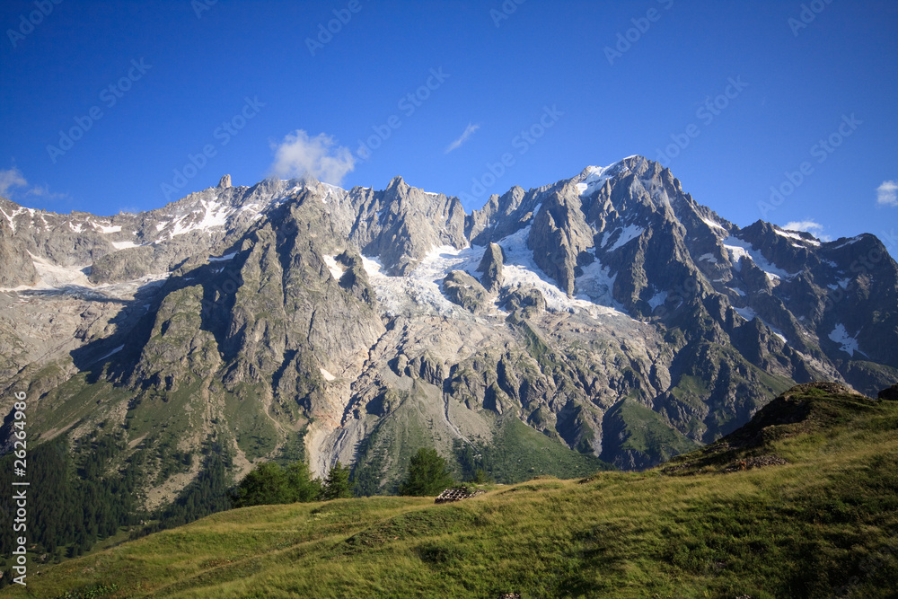 Grandes Jorasses e Dente del Gigante (Monte Bianco)