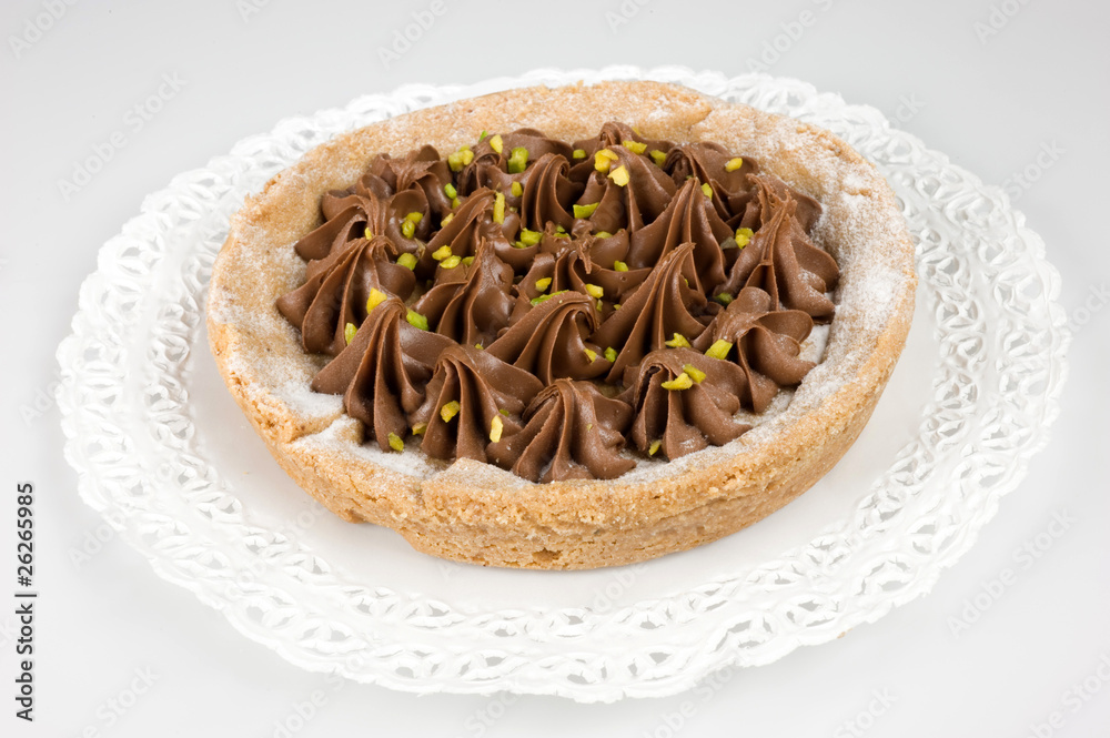 Fotografie Torta cioccolato nocciole 1