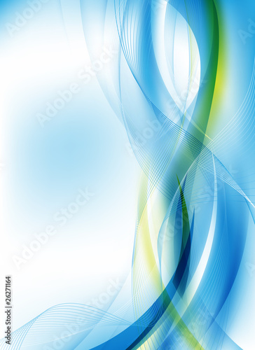 abstract blue futuristic design