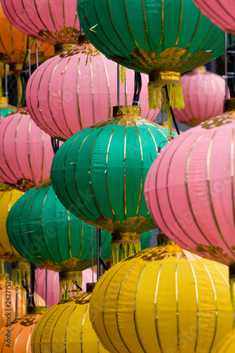 Lanterns during Mid-autumn Festival in Hong Kong