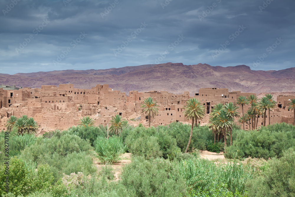 Oasis de Tinerhir, Marruecos