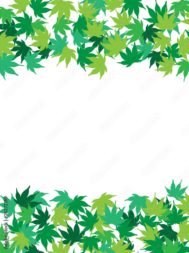 Naklejka premium もみじ