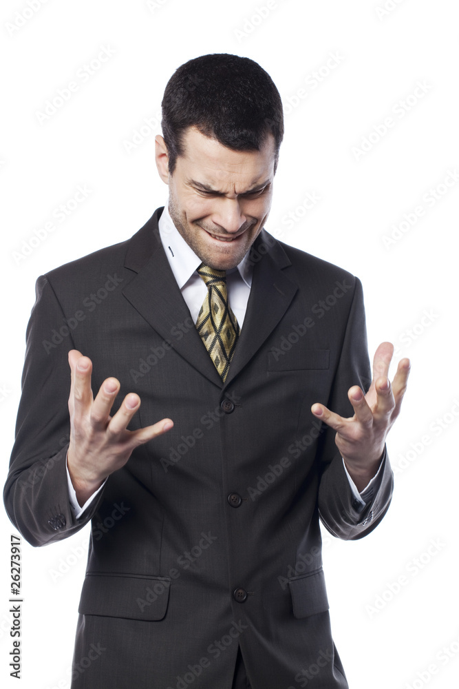 homme d'affaires impuissant homme d'affaires impuissant