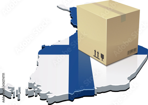 Livraison en Finlande (détouré)