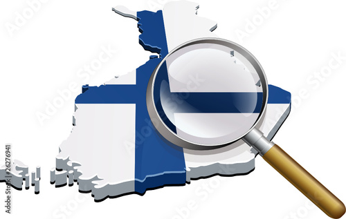 Finlande à la loupe (détouré)