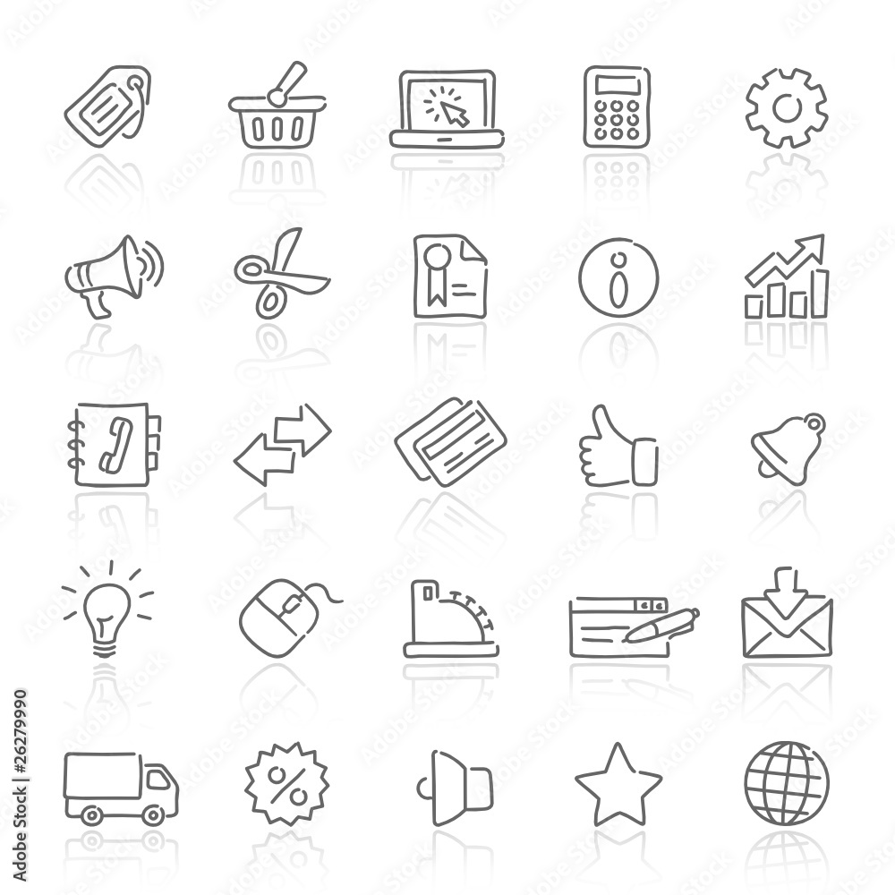 Hand Drawn Icons Hand Drawn Icons