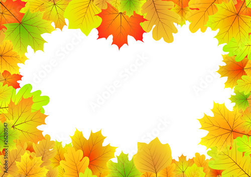  V  Herbstrahmen   autumn frame