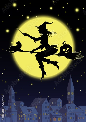 Halloween witch