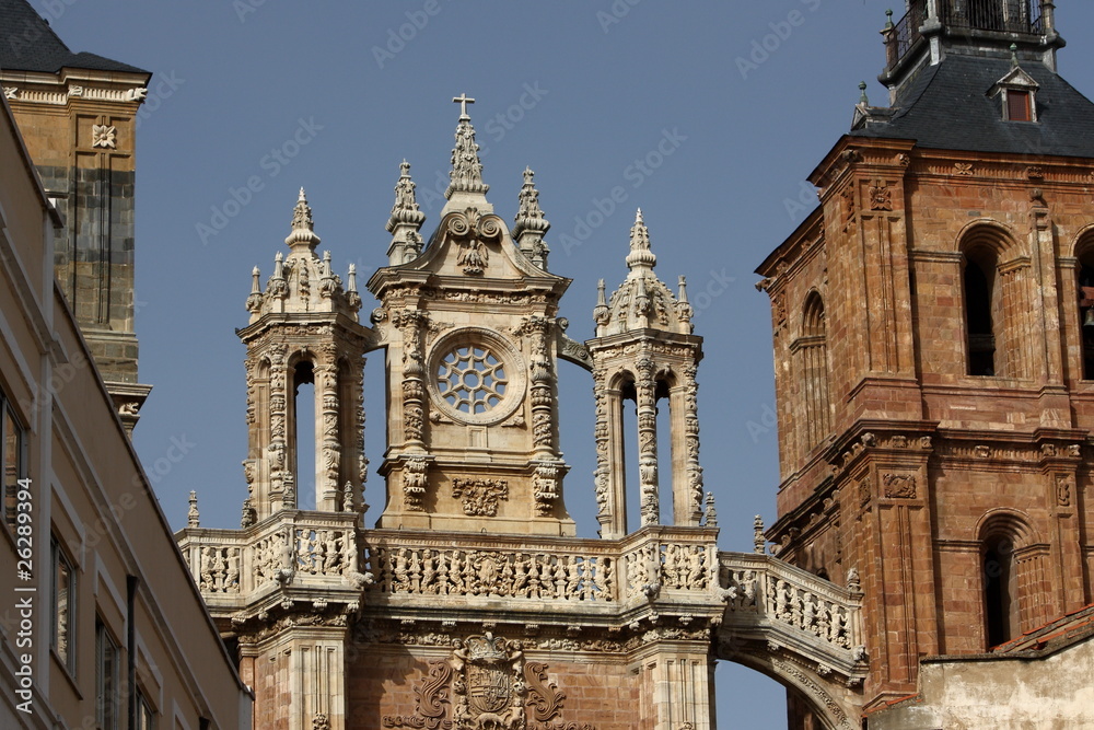 Detalle catedral Astorga