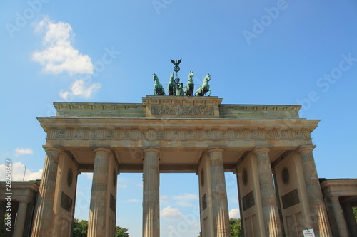 Gate of Brandenburg in Berlin (Germany)