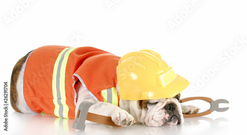 sleeping on the job