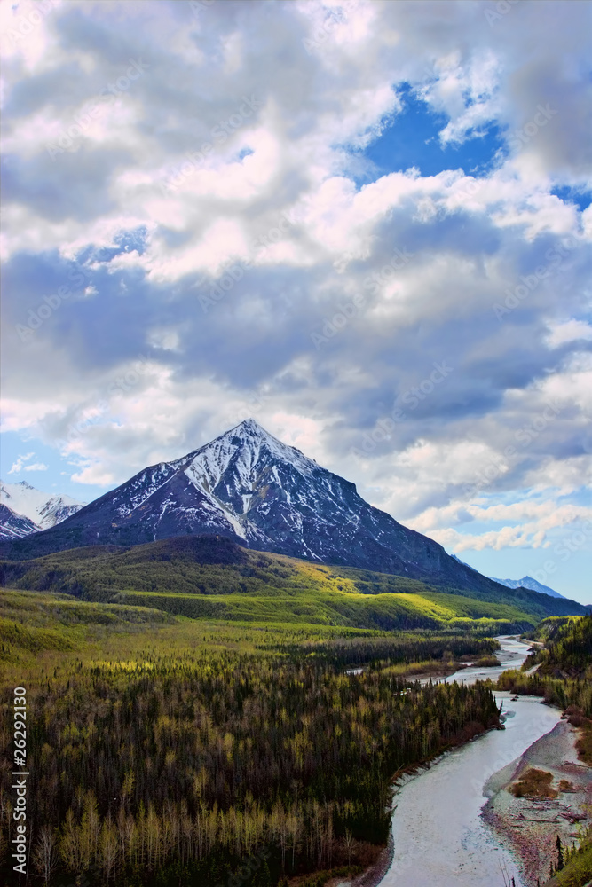Scenic view in Alaska