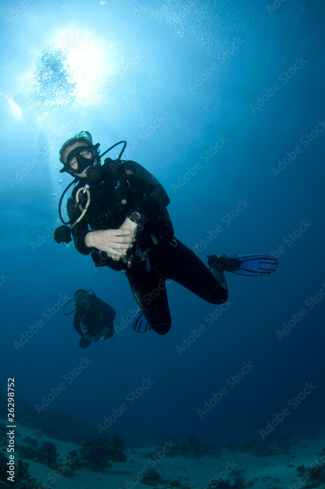 scuba diver scuba diver
