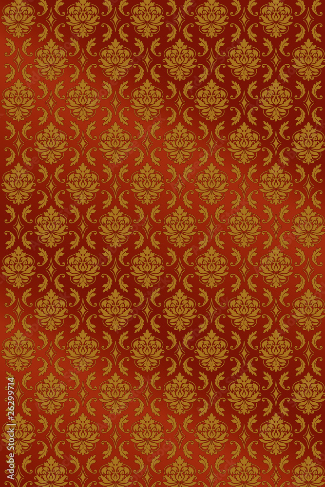 Ornamental pattern vector background