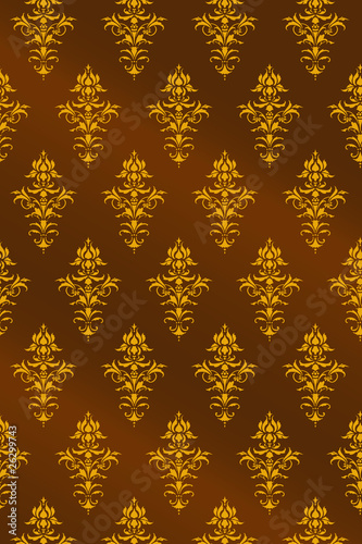 Ornamental pattern vector background