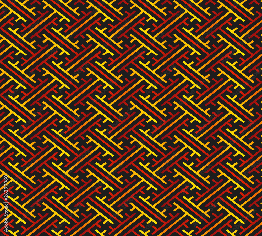 East-styled seamless vector pattern East-styled seamless vector pattern