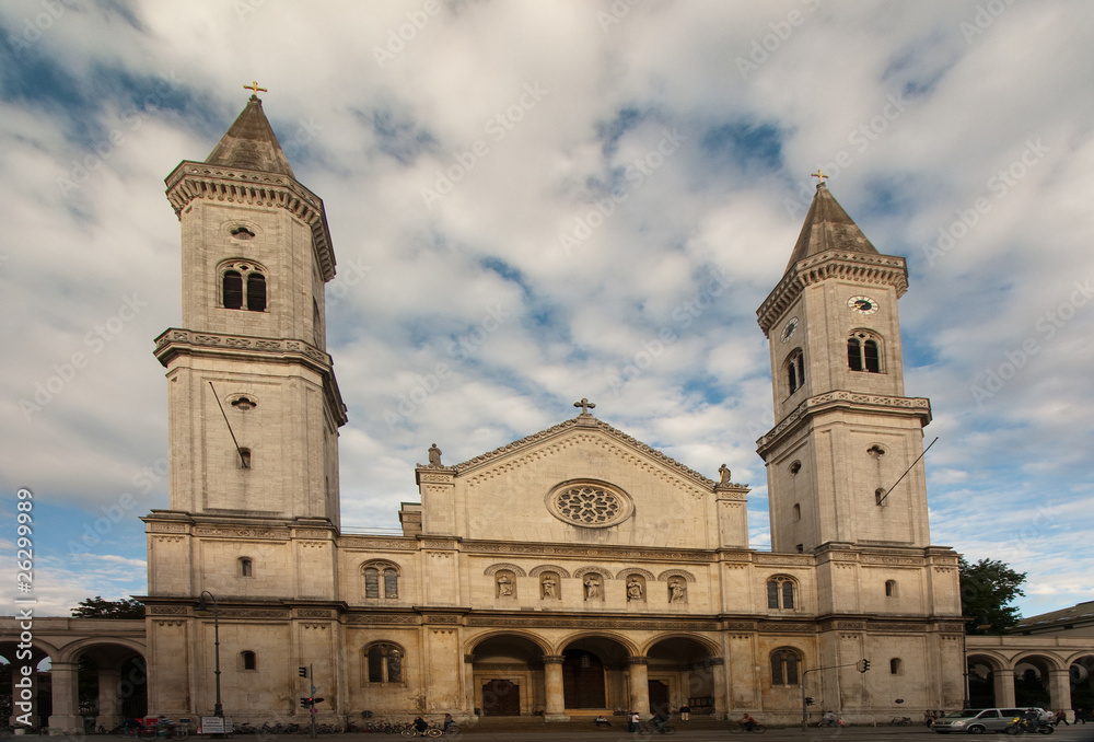 Fototapeta premium Kathedrahle Sankt Ludewig