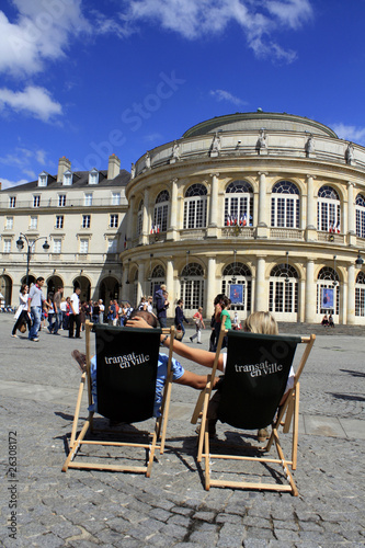 transats en ville