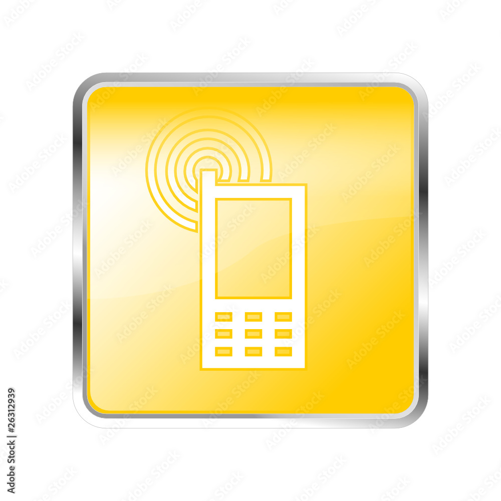 Button Handy orange Button Handy orange