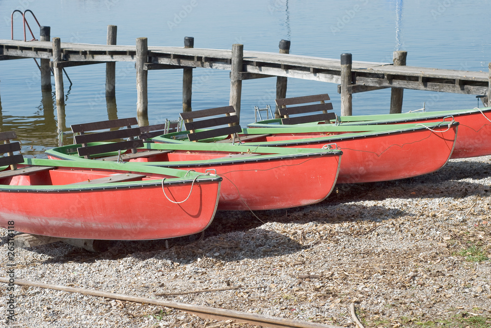Canoes on the Shore