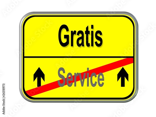 Service - Gratis