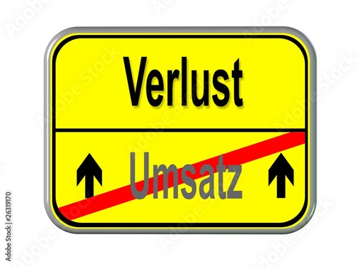 Umsatz - Verlust