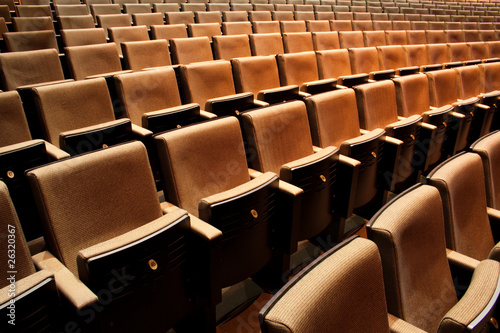 Empty Theatre Seating