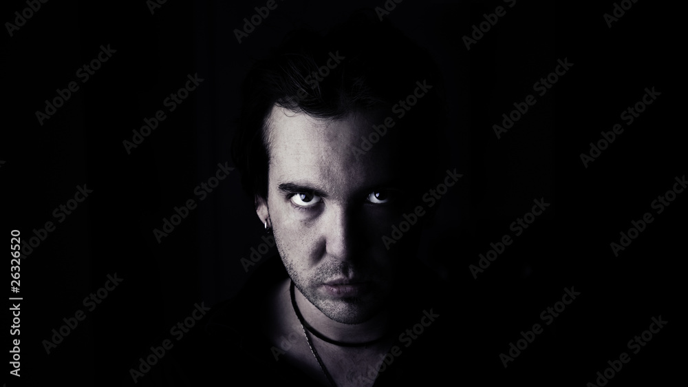 Glaring Man Glaring Man