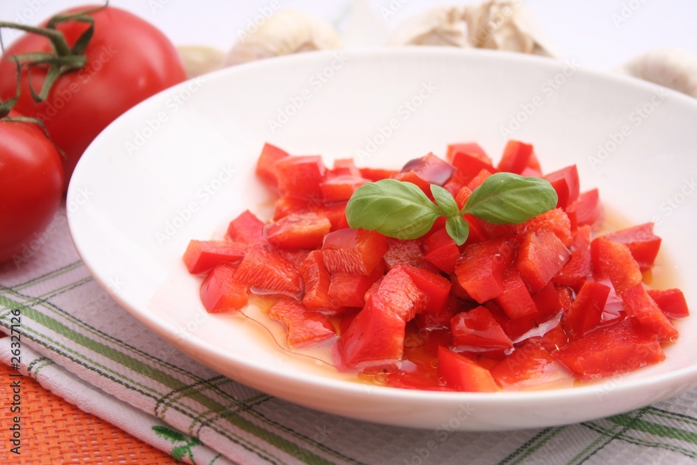 Paprikasalat Paprikasalat