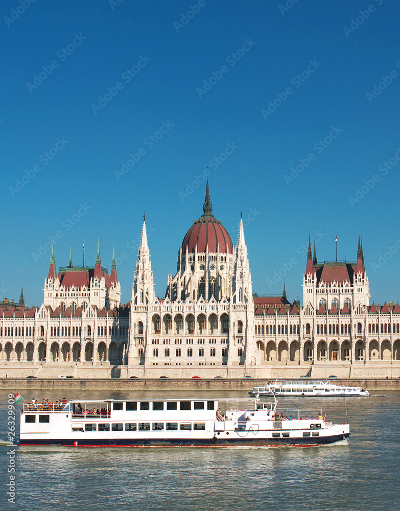 Fototapeta premium Hungarian Parliament, Budapest