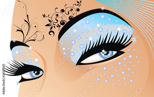 Occhi di Acqua-Water Eyes-Vector