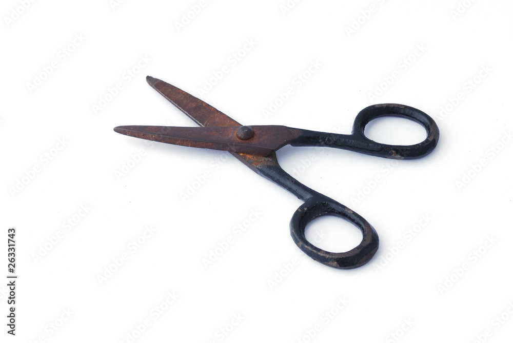 Old iron scissors Old iron scissors