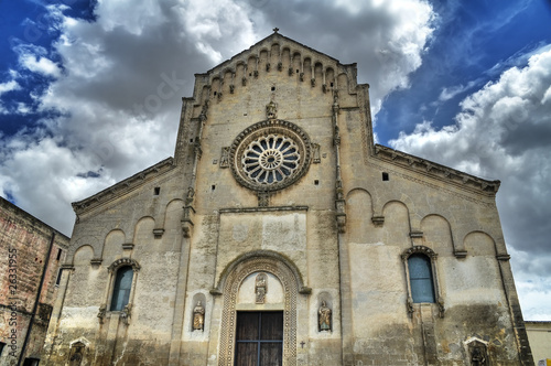 Matera Cathedral. Basilicata.