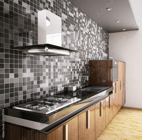 Küche interior 3d render