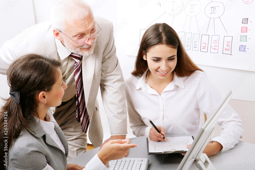 Obraz premium Business people