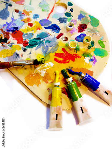 Kunst und Farben