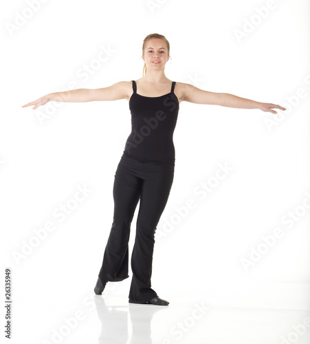 Wall Mural Modern Jazz dancer