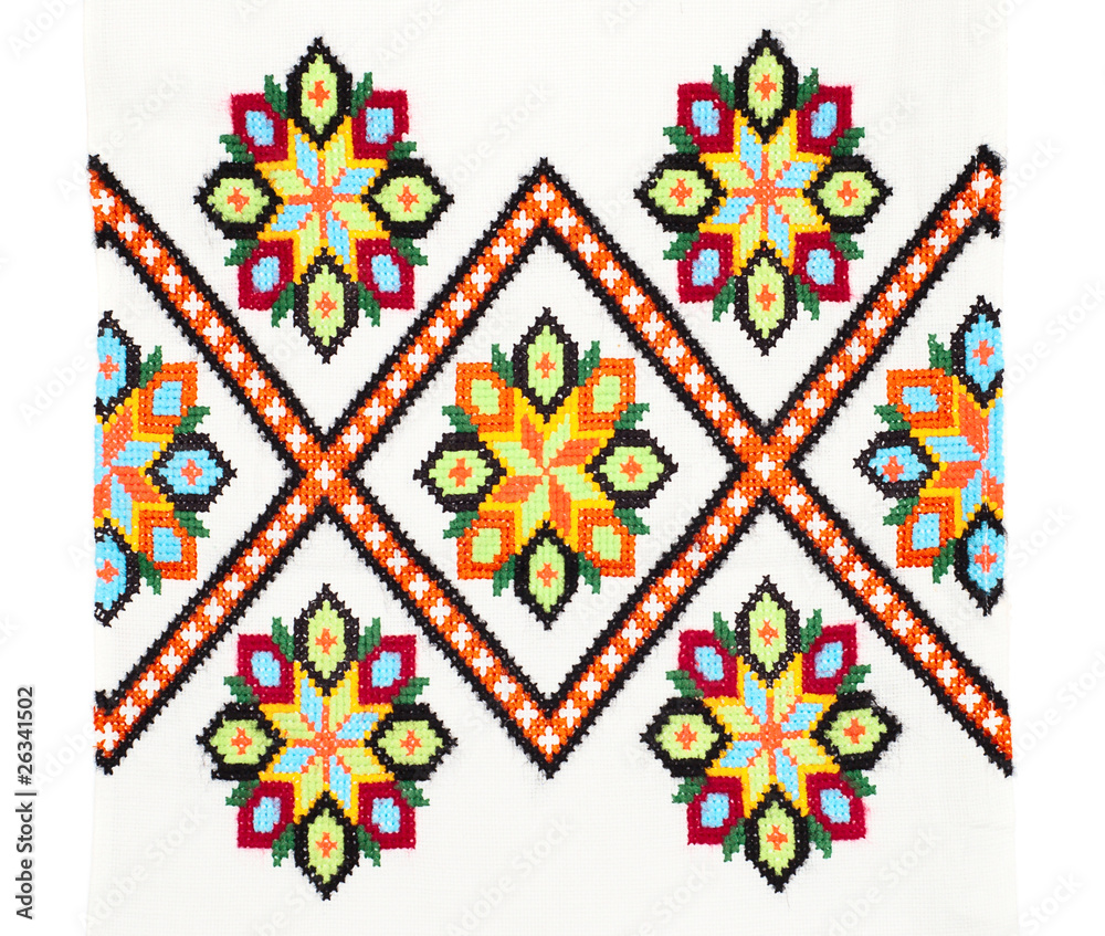 embroidered good by cross-stitch pattern embroidered good by cross-stitch pattern