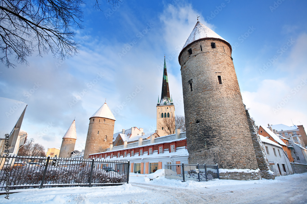 Fototapeta premium Old city