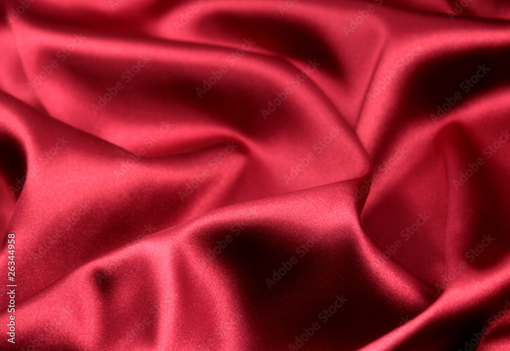 Obraz premium Luxury red satin background