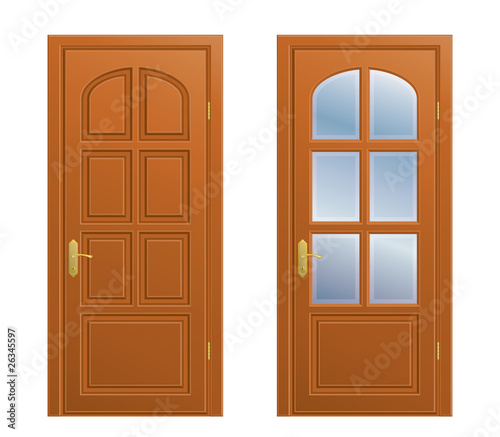 Closed door